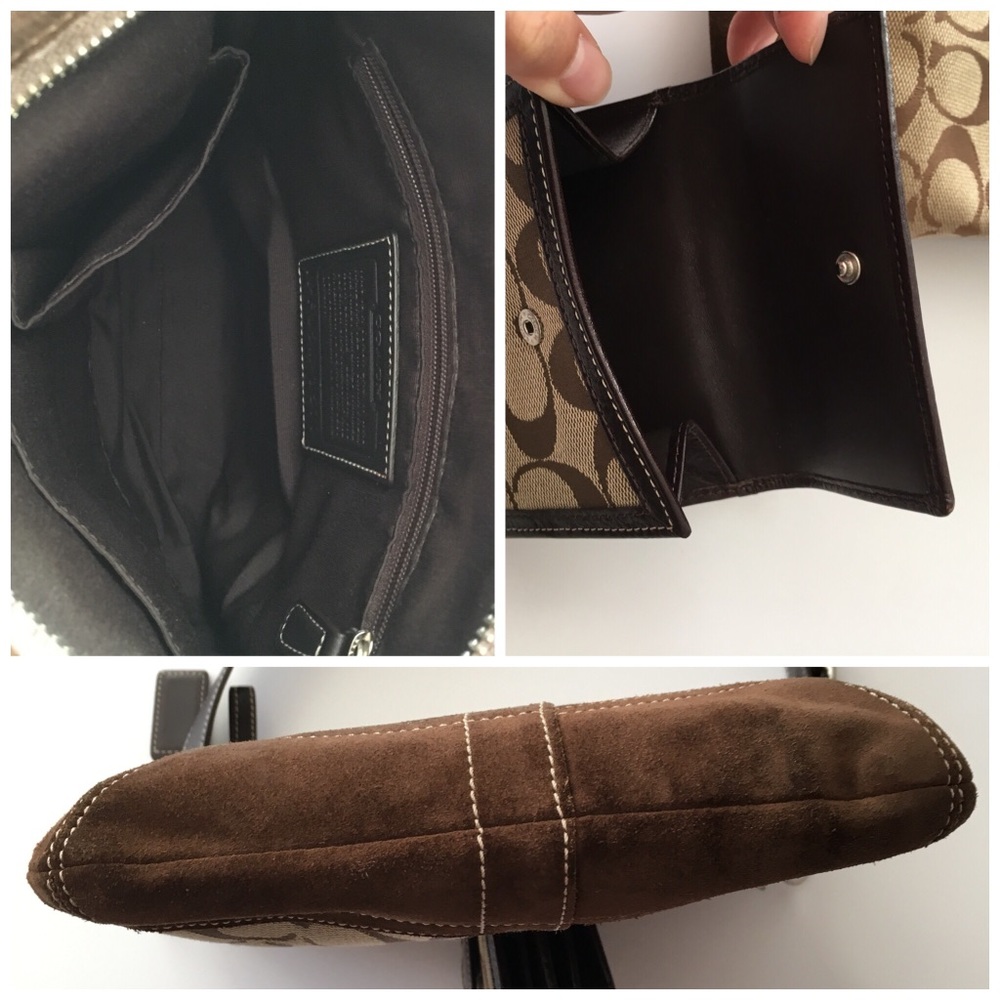 {Coach} Signature Handbag with Wallet - Picture 8 of 8